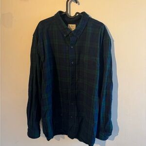 LL. Bean men’s Scotch Plaid flannel